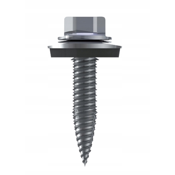Sheet metal screw 6x25 stainless steel (Bi-metal) with EPDM washer Reisser