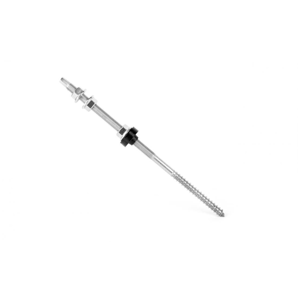 Double-threaded screw M10x250mm (set)