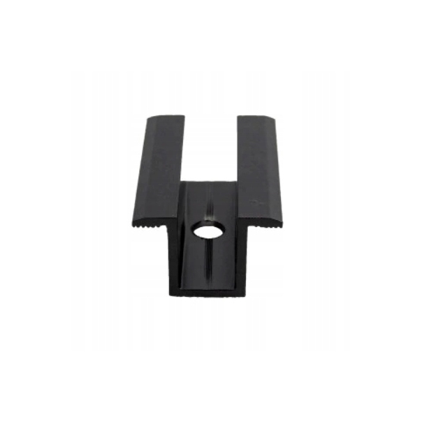 Black anodized center clamp