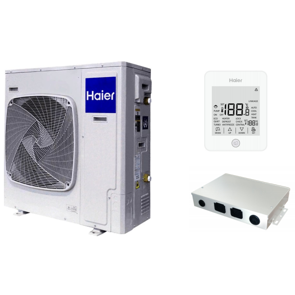 Haier Super Aqua 7,8 kW + YR-E27 + ATW-A01