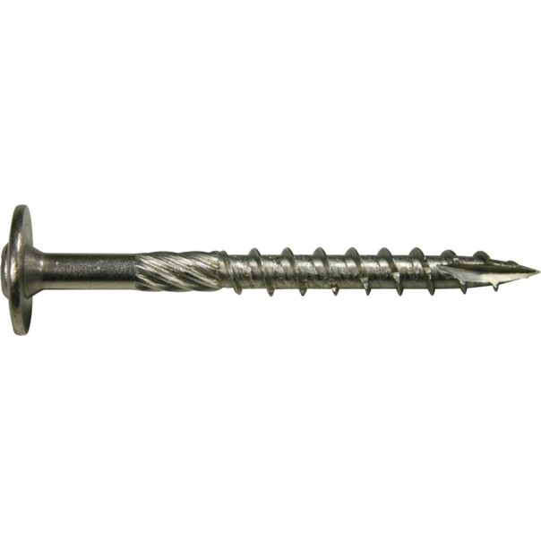 Wood screw 8x80 A2 with countersunk head and Torx drive.