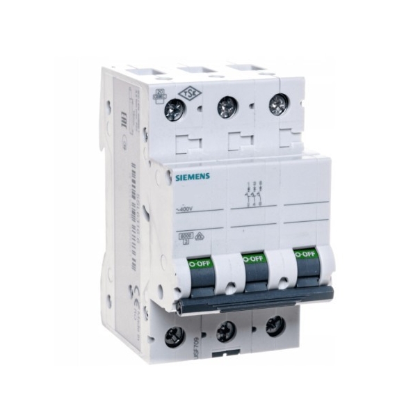 The circuit breaker SIEMENS B32 3F.