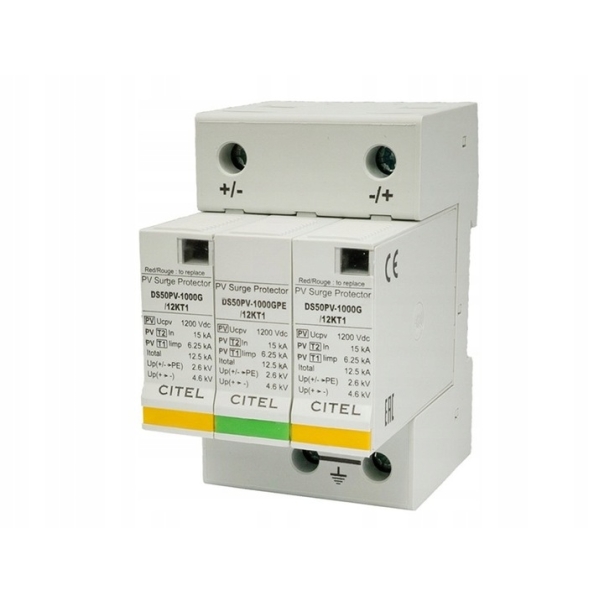 CITEL T1+T2 DC DS50PVS-1000/G/12KT1