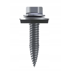 Sheet metal screw 6x25 stainless steel (Bi-metal) with EPDM washer Reisser