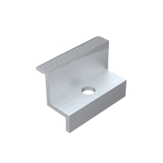 Silver 30mm end clamp