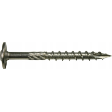 Wood screw 8x80 A2 with countersunk head and Torx drive.