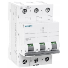 The circuit breaker SIEMENS B20 3F.