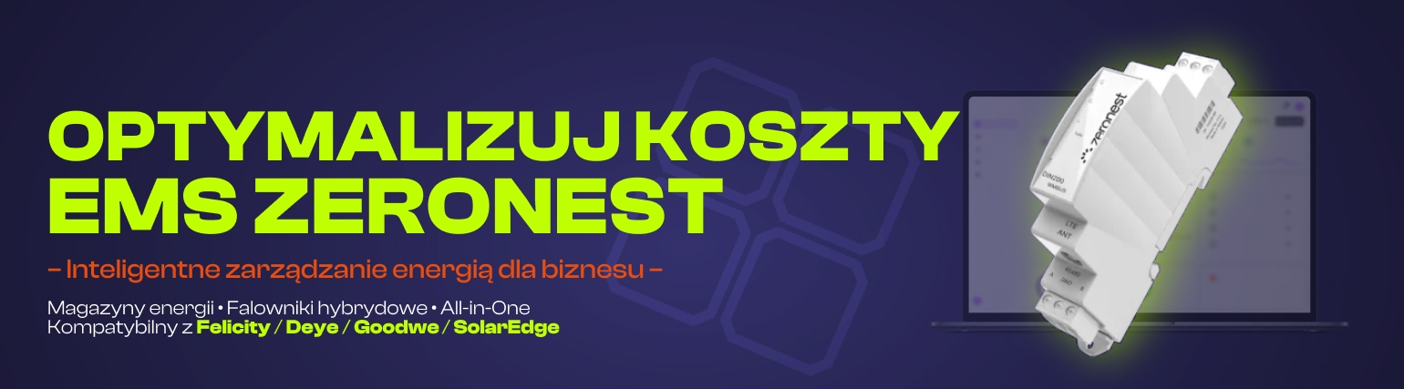 Zeronest EMS – optymalizacja kosztów dzięki inteligentnemu zarządzaniu energią