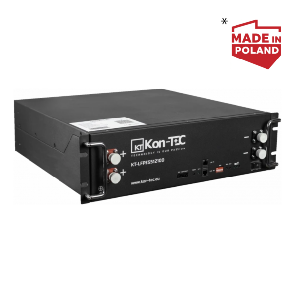 Moduł bateryjny - Kon-TEC - KT-LFP-ES512100 - 5,12 kWh - LV
