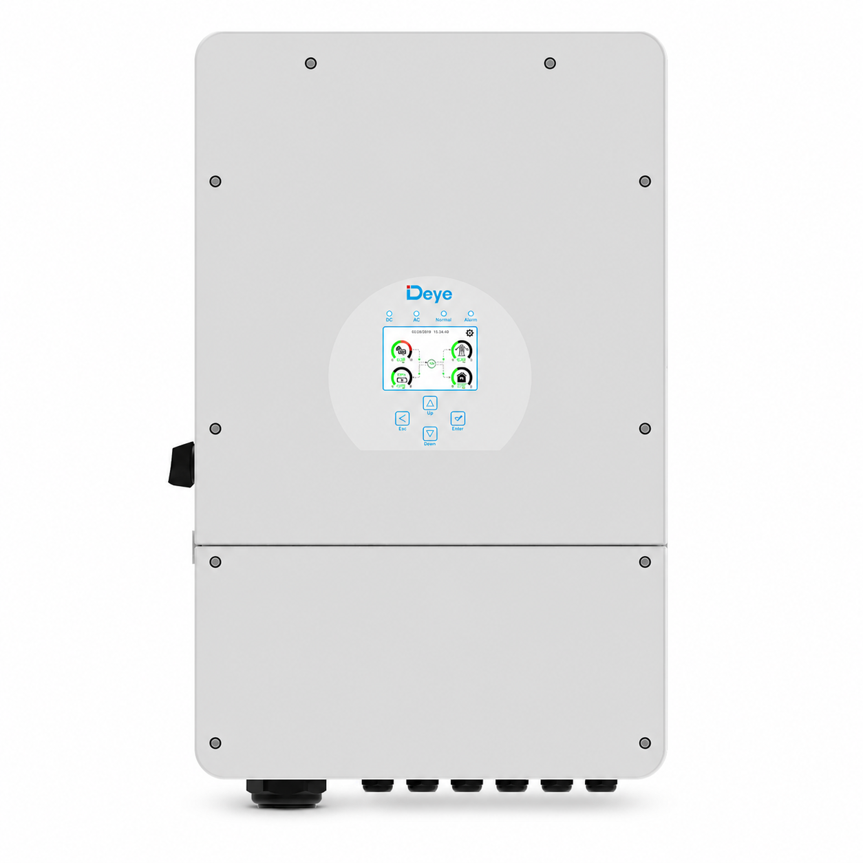 Inwerter - DEYE - SUN-12K-SG02LP1-EU-AM3-PLUS - 1 fazowy - hybrydowy - LV