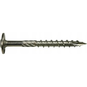 WKRĘT DO DREWNA 8X80 A2 Z ŁBEM TALERZOWYM TORX