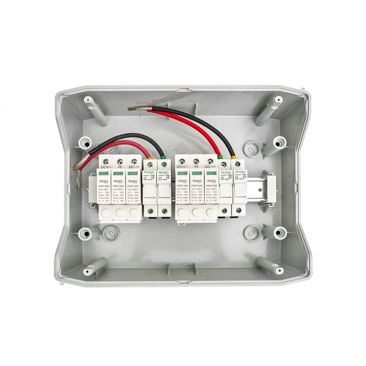 Rozdzielnica Projoy DC 2 stringi, T1+T2, gPV, 3F
