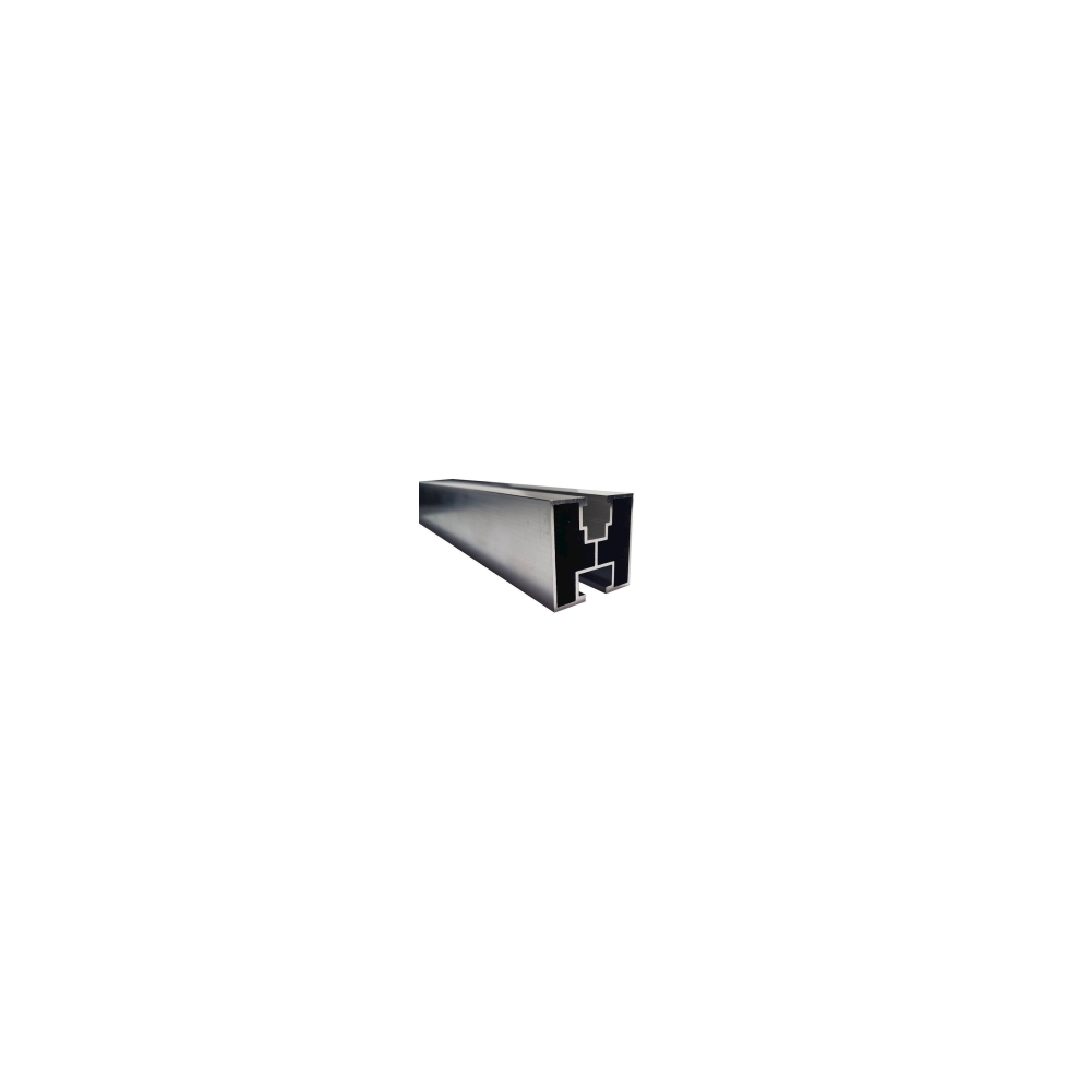 Profil aluminiowy 40x40 na śrubę sześciokątną L=4800mm, 0,81kg/m