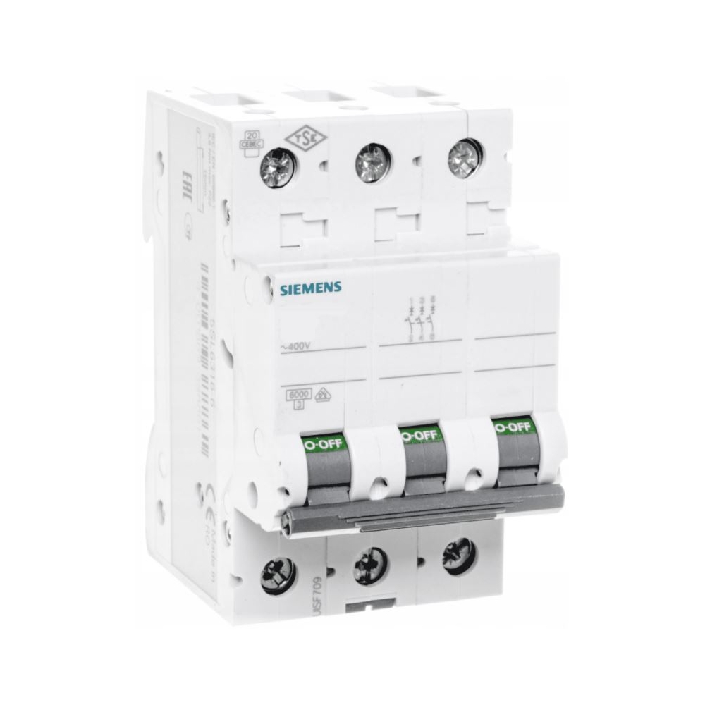 Wyłącznik nadprądowy SIEMENS B20 3F