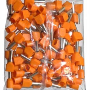Tulejka kablowa - 2x4mm (100 szt.)