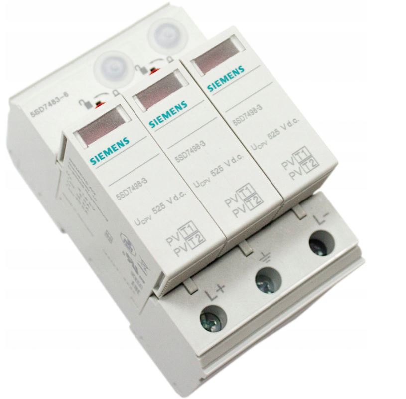 Ogranicznik - SIEMENS - DC T1+T2 - 5SD7483-6 1050VDC