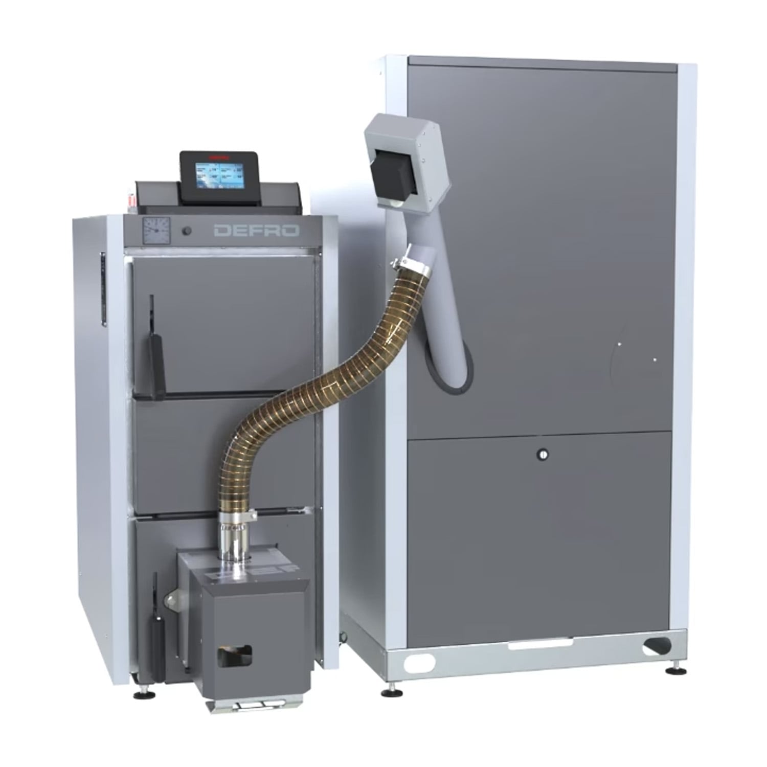 Kocioł - DEFRO - DELTA EkoPELL - 10 kW (lewy - prawy)
