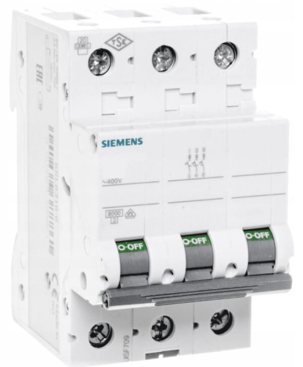 Wyłącznik - SIEMENS - nadprądowy - B63 3F