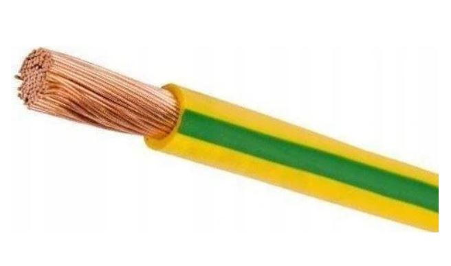 Przewód - LGY - 16mm2 750V Ż/O - linka - zółto-zielony
