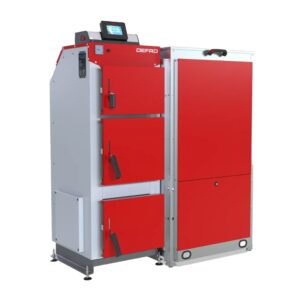 Kocioł - DEFRO - KOMFORT EkoPELL - 14 kW (lewy - prawy)