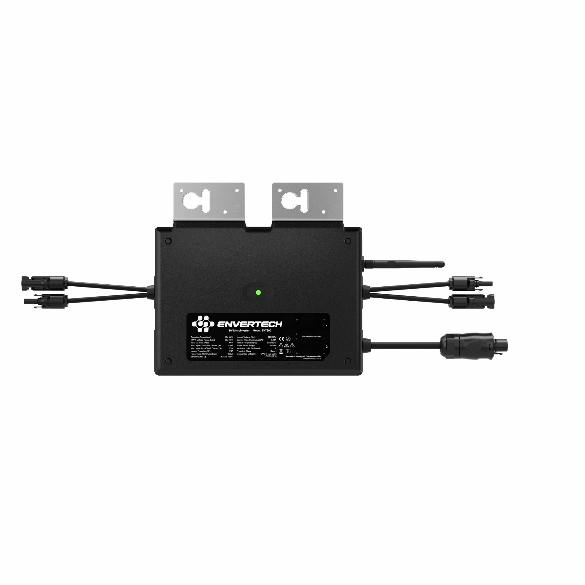 Mikroinwerter - ENVERTECH - EVT800B + 5m cable with plug