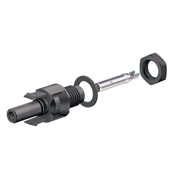 Gniazdo - MC4 (+) panelowe 4/6mm2