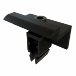 Konstrukcje - Klema końcowa - regulowana - 4KPL - KLIK - czarna - 30-42,5-mm