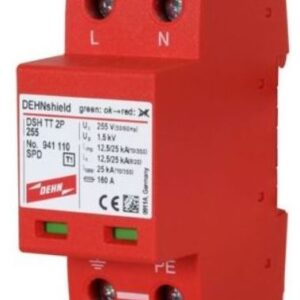 Ogranicznik - DEHN - AC 1-faza T1+T2 - 941110 DSH TNS 255VAC