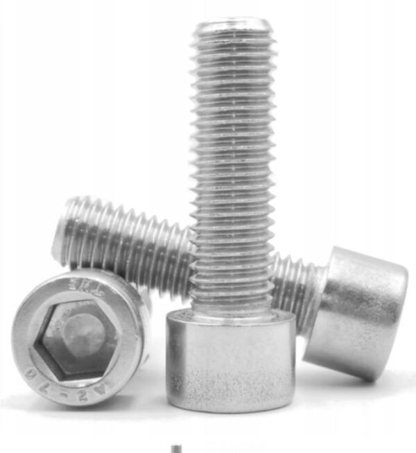 Konstrukcje - Śruba imbusowa - DIN 912 - M8x30mm - A2 (100 szt.)