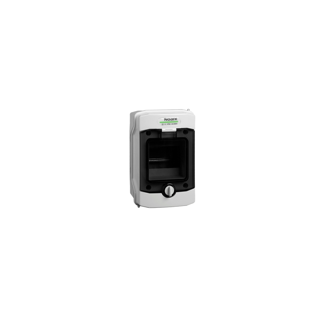 Noark Plast. obudowa instal., natynk., IP65, 1 rząd, 1x4 modulow, 1000V DC